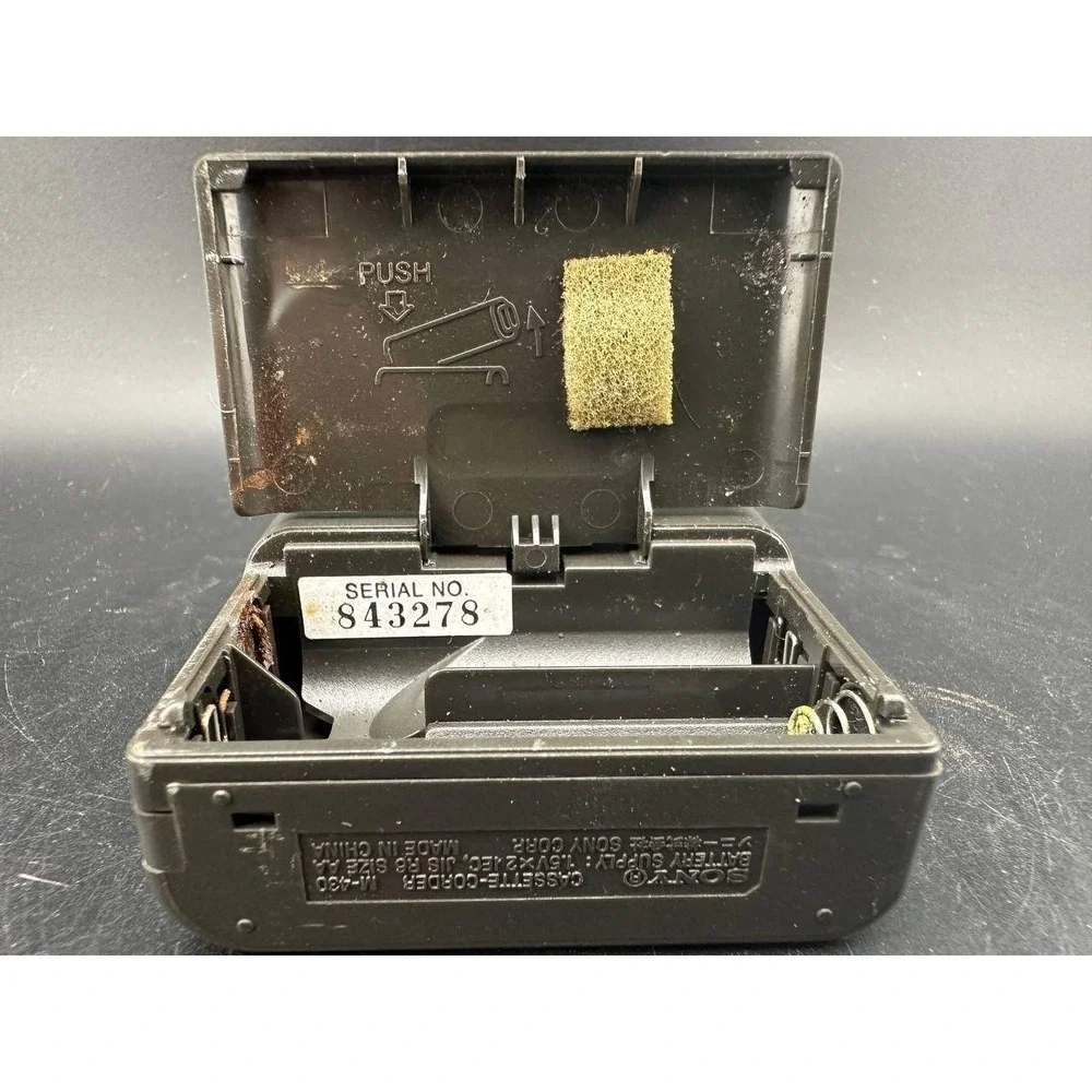 Sony M-430 Microcassette-Corder Handheld Voice Recorder Untested‎ - 059 (60)